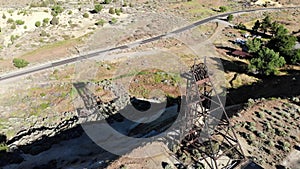 Mining Ruins near Virginia City, Nevada