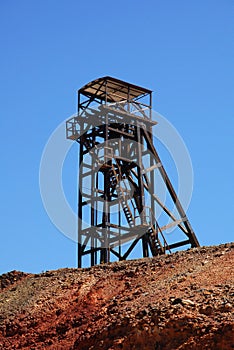 Mining tower photo