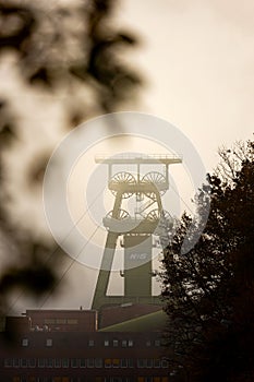 a mining tower of k and s company