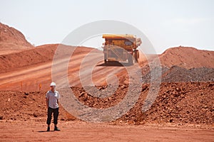 Mining truck photo