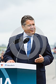 Minister for Economic Affairs and Energy Sigmar Gabriel