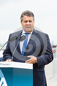 Minister for Economic Affairs and Energy Sigmar Gabriel