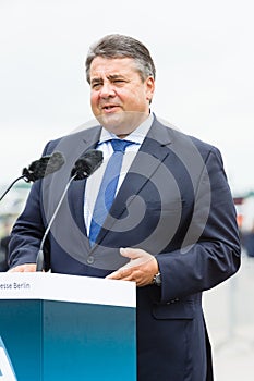 Minister for Economic Affairs and Energy Sigmar Gabriel