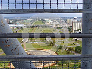 Ministries esplanade in BrasÃÂ­lia, Brazil - National Congress photo
