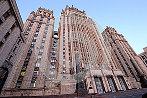 Ministry of Foreign Affairs of the Russian Federation, Smolenskaya Square, Moscow, Russia