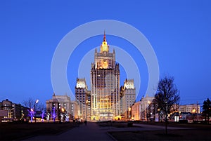 Ministry of Foreign Affairs of the Russian Federation, Smolenskaya Square, Moscow, Russia