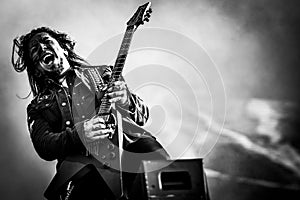 Ministry, Sin Quirin live concert Hellfest 2017 industrial metal