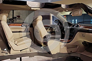 Minivan interior photo