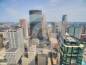 Minneapolis Skyline in Minnesota, USA