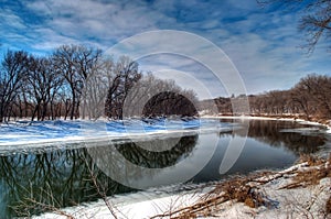 Minnesota River Wintertime