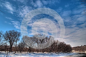 Minnesota River Wintertime