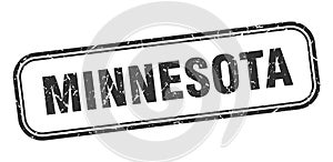 Minnesota stamp. Minnesota grunge isolated sign.