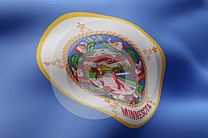 Minnesota State flag