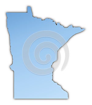 Minnesota(USA) map