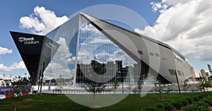 Minnesota Vikings US Bank Stadium in Minneapolis