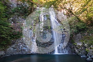 Mino Falls Meiji-no-mori Mino Quasi-national Park (Mino Waterfall) Minoo Park Stream photo