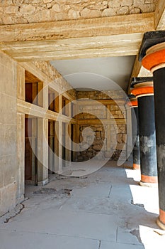 Minoan palace of Knosos, Crete Island, greece