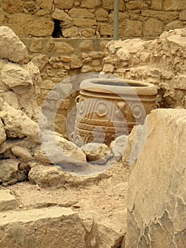 Minoan style amphora photo