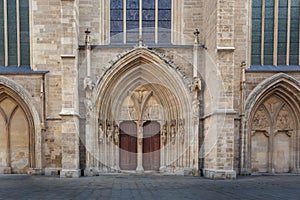 Minoritenkirche Friars Minor Conventual Church Doors - Vienna, Austria
