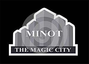 Minot North Dakota the magic city photo