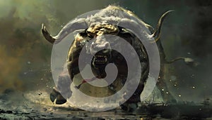 Minotaur from Greek legend