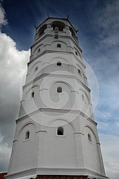 Minret of The Tranquerah Mosque or Masjid Tengkera