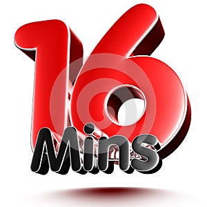 16 mins.