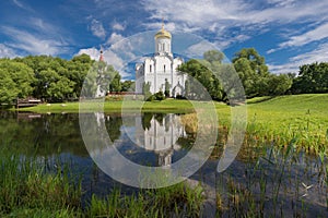 Minsk, Belarus. Church of the Intercession of the Theotokos (Holy Protection Orthodox Parish), Scenic View At View At