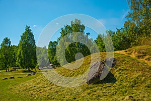 Minsk, Belarus: Geological park-museum of boulders in Minsk