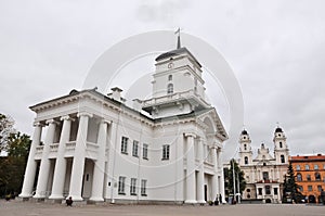 Minsk City Hall - an administrative building town hall in the central part of Minsk, on the High Market in the Upper