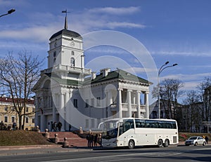 Minsk City Hall - the main decoration of Freedom Square