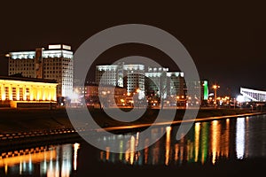 Minsk at night