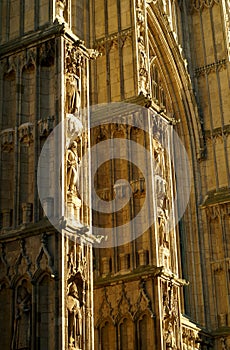 Minster buttresses