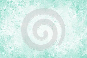 Mint abstract watercolor texture background