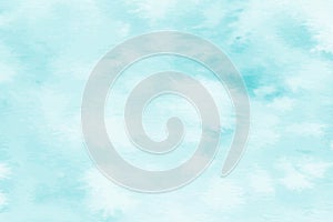 Mint abstract watercolor texture background