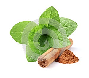 Mint with cinnamon