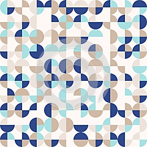 Mint-gold-navy blue, random colored abstract geometric mosaic pattern background