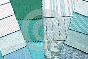 Mint green color design selection