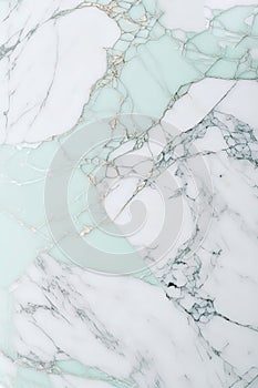 Mint green marble and gold abstract background texture. Mint marbling with natural luxury style lines of marble and gold