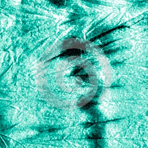 Mint Green Storm Ocean Artwork. Blueish Green Tie photo