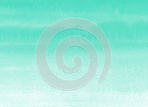 Mint green watercolor background with gradient parallel stains