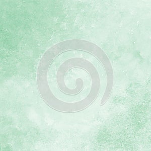 Mint green watercolor texture background, hand painted photo