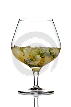 Mint julep cocktail photo