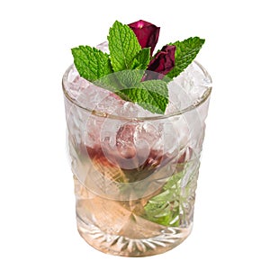 Mint julep cocktail