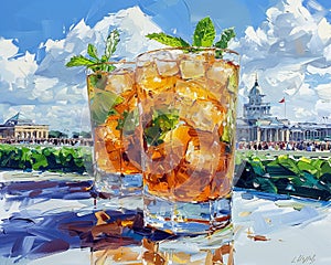 Mint Julep at the Kentucky Derby photo