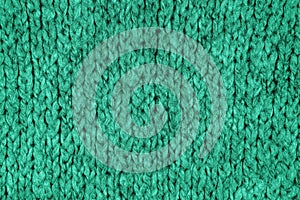 Mint Knitwear Fabric Texture