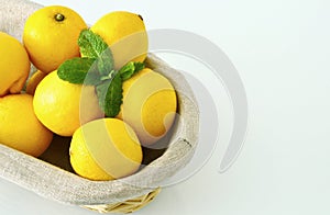 Mint, Lemon and honey is a healthy drink