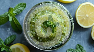 Mint & Lemon Refreshing Facial Scrub