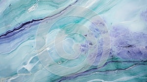 Mint Marble with Iolite Horizontal Background.