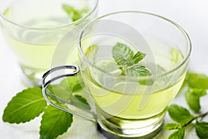 Mint tea
